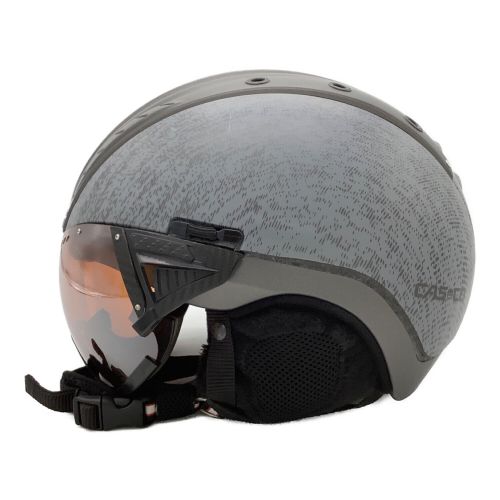 CASCO スキーヘルメット メンズ 58-60 グレー ハードケース付 SP-2 Snowball