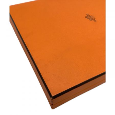 HERMES (エルメス) 手帳カバー オレンジ ユリス ミニ