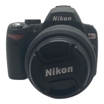 Nikon (ニコン) デジタル一眼レフカメラ NIKKOR 18-55mm/55-200mm D60 ダブルズームキット 1020万画素(有効画素) APS-C バッテリー欠品 SDHCカード対応 ■