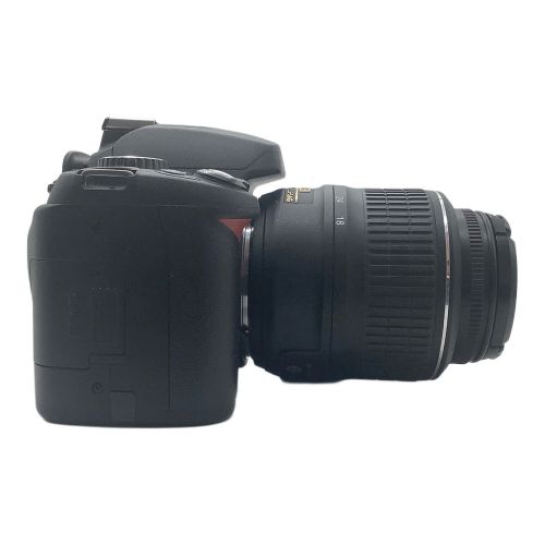 Nikon (ニコン) デジタル一眼レフカメラ NIKKOR 18-55mm/55-200mm D60 ダブルズームキット 1020万画素(有効画素) APS-C バッテリー欠品 SDHCカード対応 ■