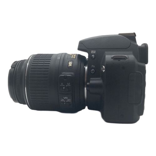 Nikon (ニコン) デジタル一眼レフカメラ NIKKOR 18-55mm/55-200mm D60 ダブルズームキット 1020万画素(有効画素) APS-C バッテリー欠品 SDHCカード対応 ■