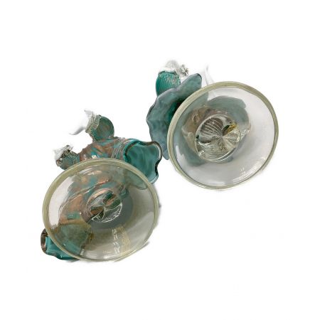 VENETIAN GLASS (ベネチアンガラス) 置物 ペアセット 164