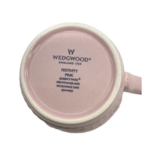 Wedgwood (ウェッジウッド) プレート&カップセット FESTIVITY IVORY プレート2・カップ2