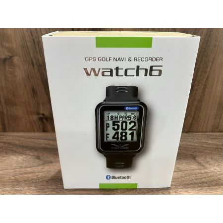 ASAHI GOLF 腕時計型 GPSゴルフナビ　EAGLE VISION Watch6 EV-236 BK
