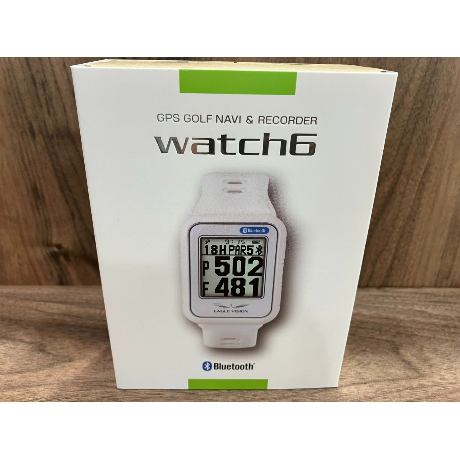 イーグルビジョン ウォッチ 6 腕時計型 watch6 EV-236 白40g電源