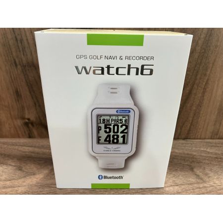 ASAHI GOLF 腕時計型 GPSゴルフナビ　 EAGLE VISION Watch6 EV-236 WH
