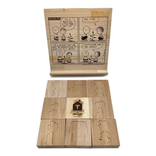 PEANUTS (ピーナッツ) 知育玩具 TOKYO TOY MUSEUM 木のブロック