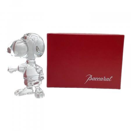 Baccarat (バカラ) クリスタルオブジェ スヌーピー 箱974｜トレファク