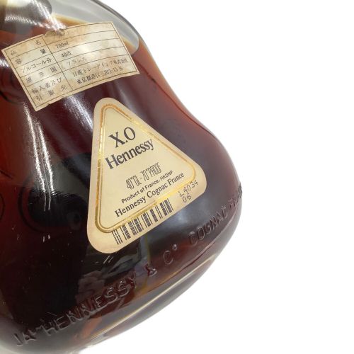 ヘネシー (Hennessy) コニャック 700ml COGNAC XO 未開封 フランス