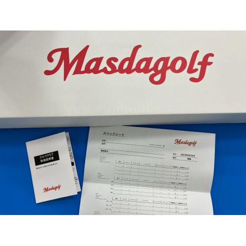 Masda Golf (マスダゴルフ) STUDIO-2 パター / ニッケルクローム仕上げ ・ドット色：ブルー  /　 34 インチ