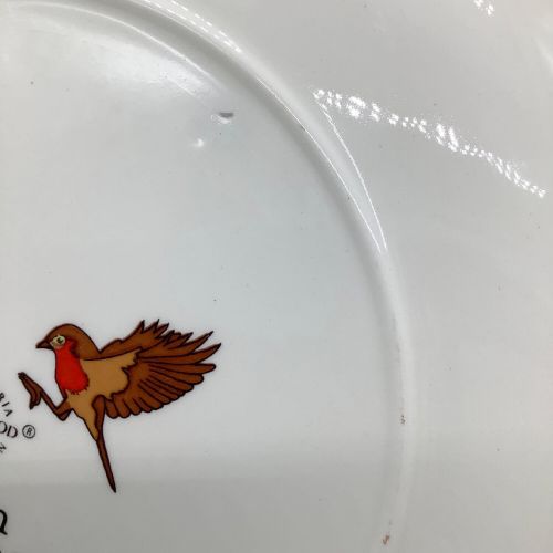 Wedgwood (ウェッジウッド) カレンダープレート 背面欠け有 Robin