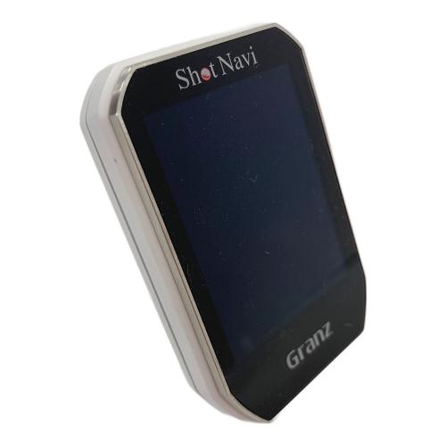 Shot Navi (ショットナビ) ゴルフ距離測定器 ホワイト 付属品あり GRANZ WH