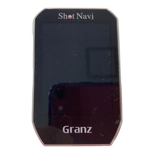 Shot Navi (ショットナビ) ゴルフ距離測定器 ホワイト 付属品あり GRANZ WH