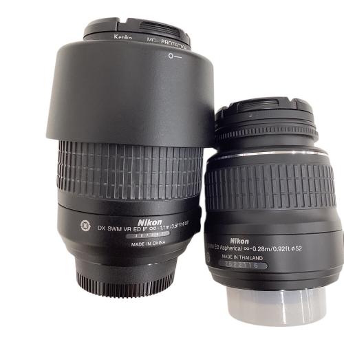 Nikon (ニコン) デジタル一眼レフカメラ ダブルズームレンズキット 18-55mm/55-200mm D40X 1020万画素(有効画素) APS-C 専用電池 SD/SDHCカード対応 標準：ISO100～1600 -