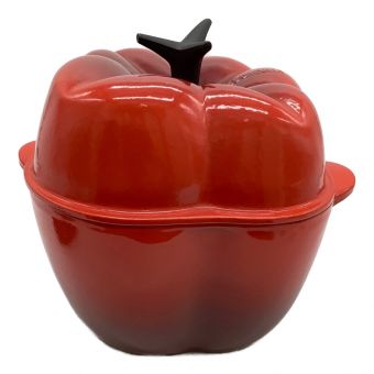 LE CREUSET (ルクルーゼ) 鍋 レッド パプリカ