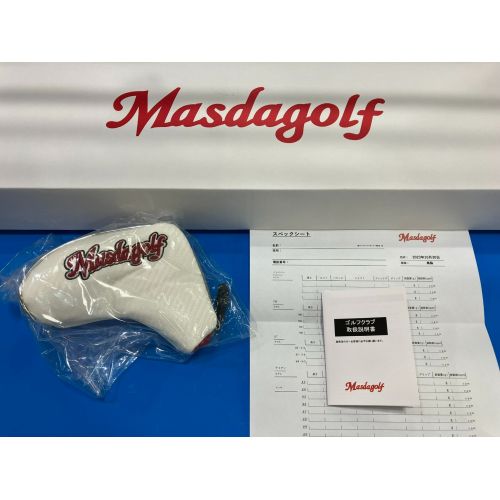 MasdaGolf (マスダゴルフ)   STUDIO-1（特注仕上げ）34インチパター/銅メッキ仕上げ ドット色：ゴールド
