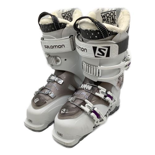 サイズ大人レディース スキー 4点セット SALOMON 145㎝ ブーツ 24㎝