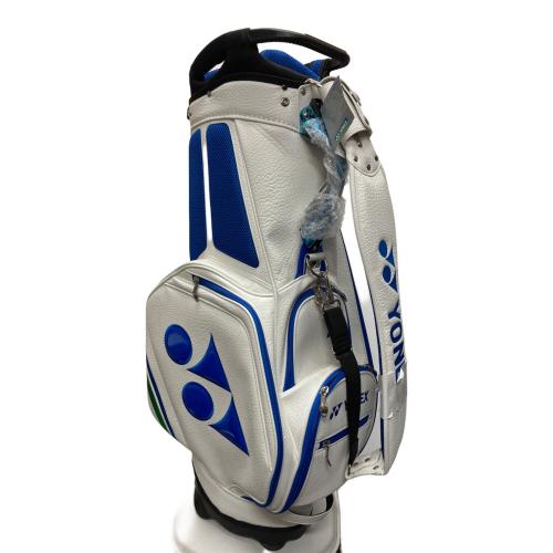 YONEX (ヨネックス) キャディバッグ ホワイト CB-1911S・47インチクラブ対応・9.0型 プロモデルレプリカスタンドバッグ
