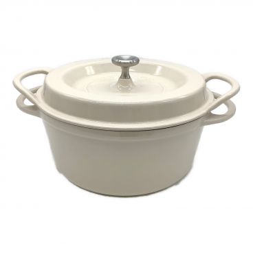 Snow peak×Staub ココットラウンド SIZE 22cm 専用ケース付（GLP-077） グレナディンレッド  未使用品｜トレファクONLINE