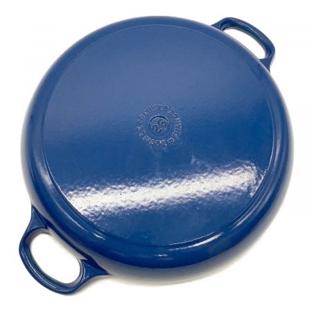 LE CREUSET (ルクルーゼ) 鍋 SIZE 26cm ブルー BUFFET CASSEROLE