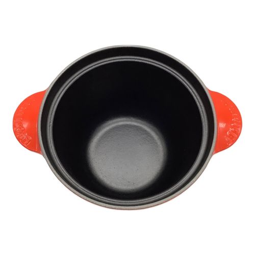 LE CREUSET (ルクルーゼ) 鍋 レッド 未使用品 インナーリッド付き COCOTTE EVERY 18｜トレファクONLINE