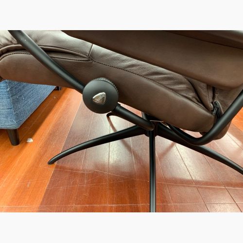 Ekornes (エコーネス) ストレスレスチェアー ブラウン オットマン付 2020年製 ストレスレス トーキョー