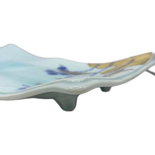 長皿 古伊万里 瀬兵窯 青松金雲