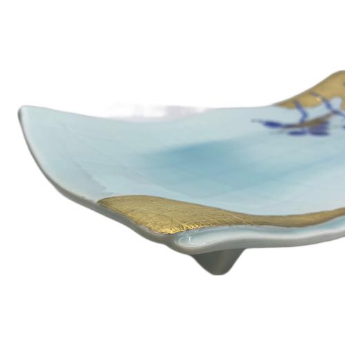 長皿 古伊万里 瀬兵窯 青松金雲