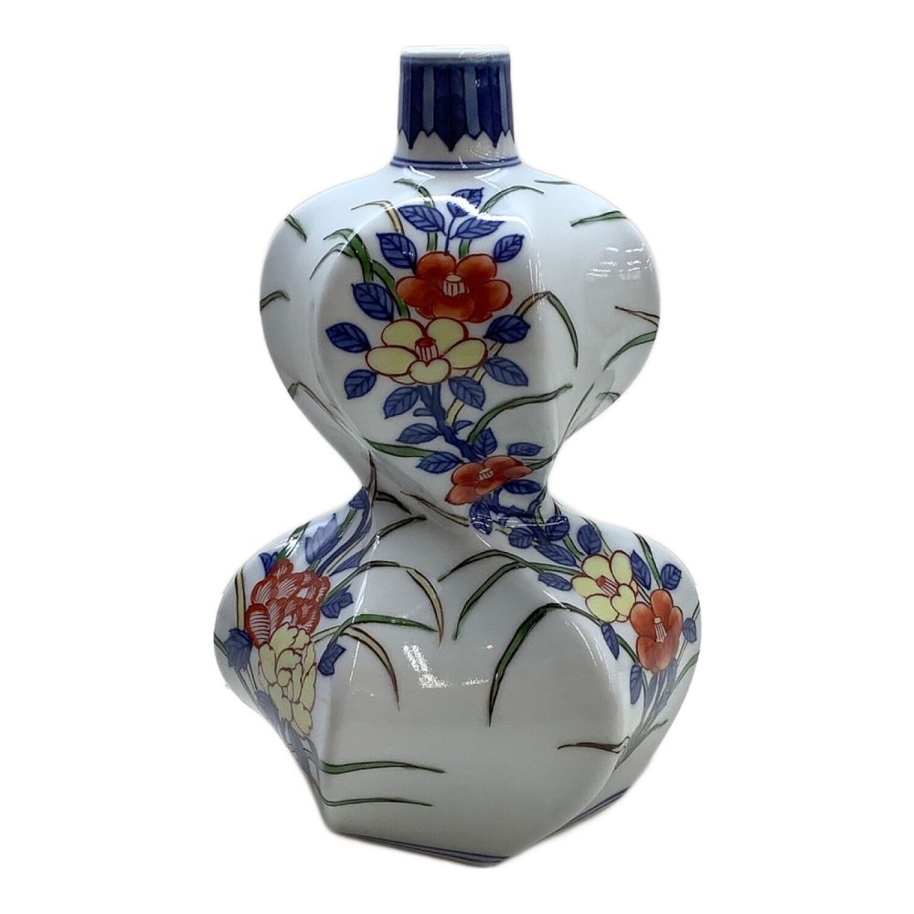 花瓶 源右衛門 染錦花割｜トレファクONLINE