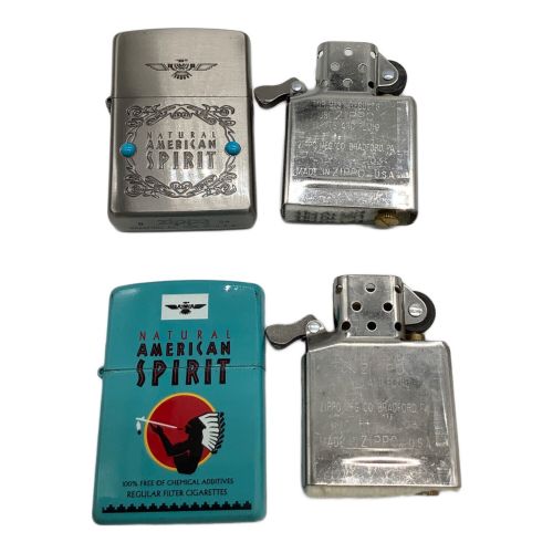 ZIPPO (ジッポ) ZIPPOセット アメリカンスピリット2種