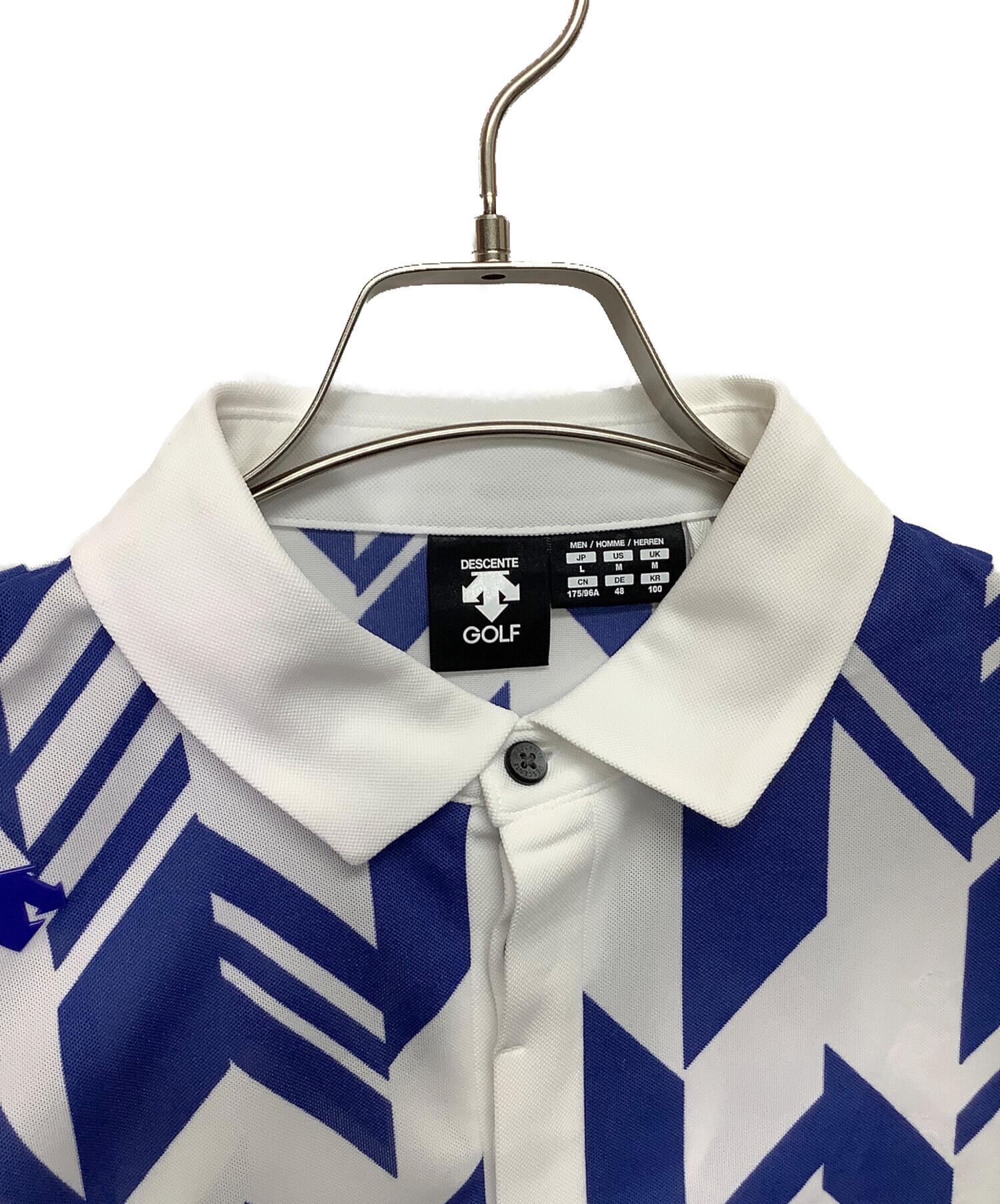 DESCENTE GOLF デサントゴルフ　セットアップ　ブルー　Mサイズ DESCENTE GOLF デサントゴルフ セットアップ ブルー Mサイズ