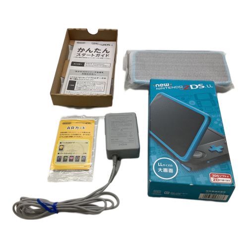 Nintendo (ニンテンドー) New 2DS LL ブラック×ターコイズ JAN-001 動作確認済み -