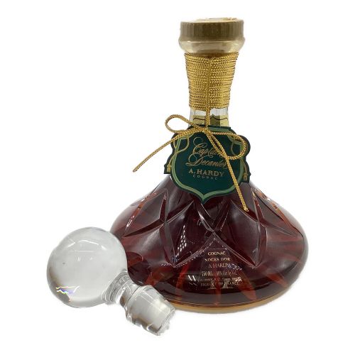 雪印乳業 コニャック 750ml  A.HARDY CAPTAIN DECANTER 未開封