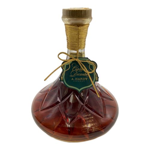 雪印乳業 コニャック 750ml  A.HARDY CAPTAIN DECANTER 未開封