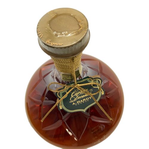 雪印乳業 コニャック 750ml  A.HARDY CAPTAIN DECANTER 未開封