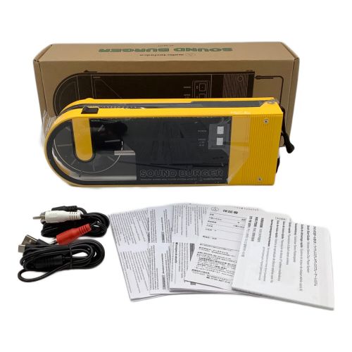 sound burger レーコードプレイヤー AT-SB727 2023年製