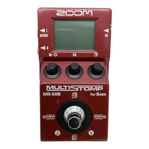 ZOOM (ズーム) ベース用マルチエフェクター MULTI STOMP MS-60B