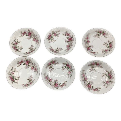 ROYAL ALBERT (ロイヤルアルバート) カップ&ソーサー ラベンダーローズ 6Pセット