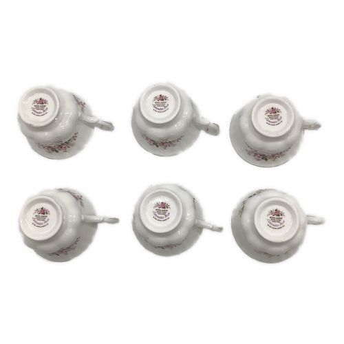 ROYAL ALBERT (ロイヤルアルバート) カップ&ソーサー ラベンダーローズ 6Pセット