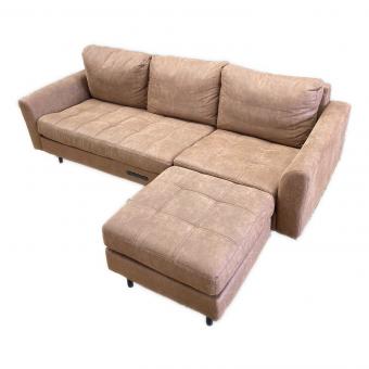 JOURNAL STANDARD (ジャーナルスタンダード) 3人掛けソファー ブラウン 217 オットマン付 PSF COUCH SOFA