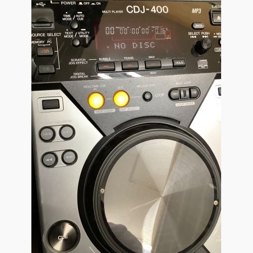 Pioneer (パイオニア) ペアCDJプレーヤー 206 CDJ-400