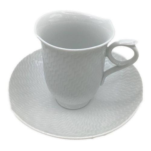 Meissen (マイセン) カップ&ソーサー weigs 波の戯れホワイト