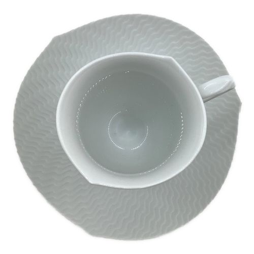 Meissen (マイセン) カップ&ソーサー weigs 波の戯れホワイト