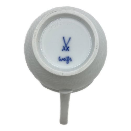 Meissen (マイセン) カップ&ソーサー weigs 波の戯れホワイト