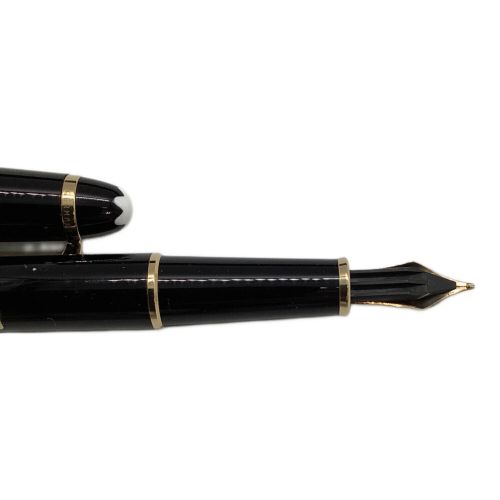 MONTBLANC (モンブラン) 万年筆 ブラック 14Ｋ マイスターシュティック