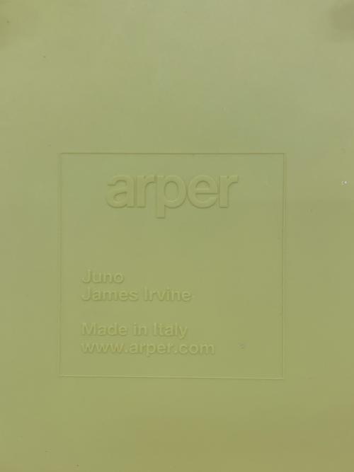 arper juno 02 チェアー イエロー