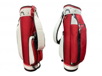 JONES  (ジョーンズ) RIDER キャディバッグ レッド×ホワイト