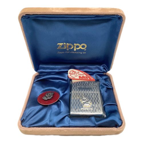 ZIPPO POPEYE ピンズ付き NO.0090 1995