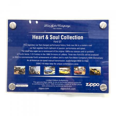ZIPPO FORD 100周年 Ford GT｜トレファクONLINE