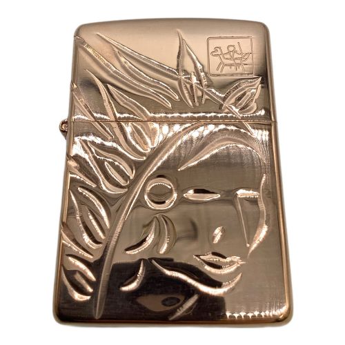 ZIPPO 純銅 インディアン 2002年製